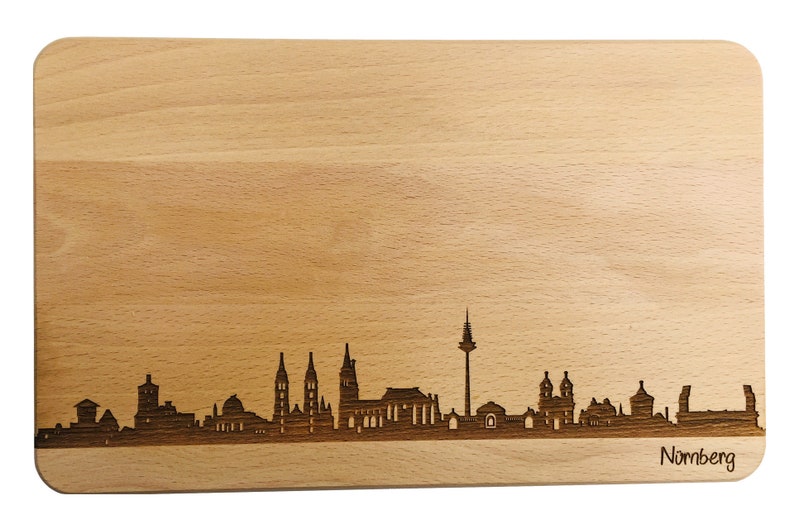 Brotzeitbrett Nürnberg Skyline image 1