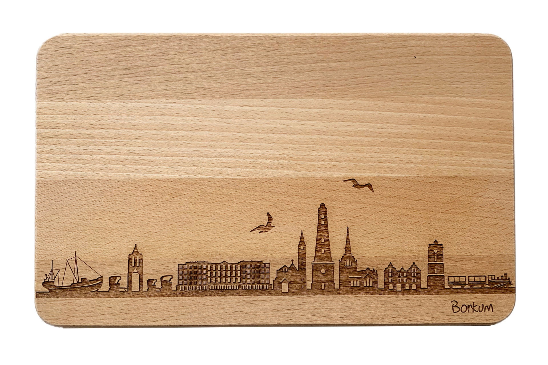 Snack board Borkum Skyline