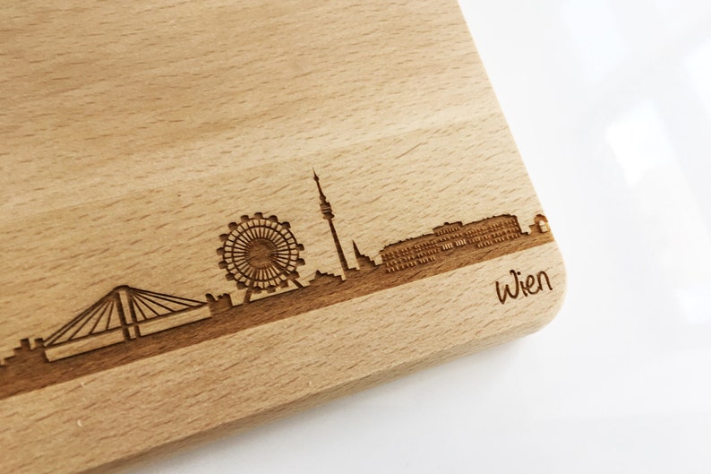 3 sizes selectable Breadboard Vienna Skyline