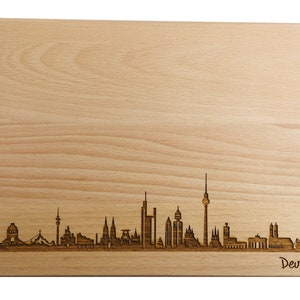 Brotzeitbrett Germany Skyline