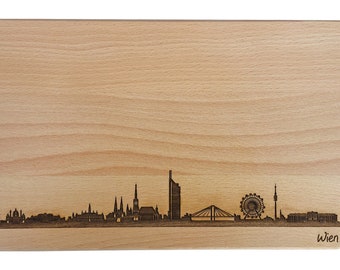 Snack board Vienna skyline