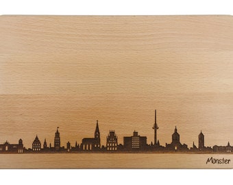 Brotzeitbrett Münster Skyline