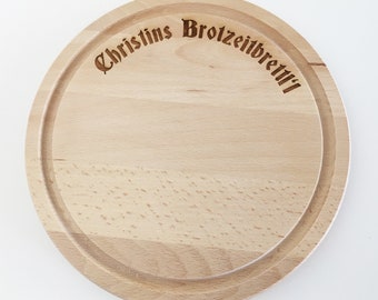 Round snack plate - Bavarian snack plate