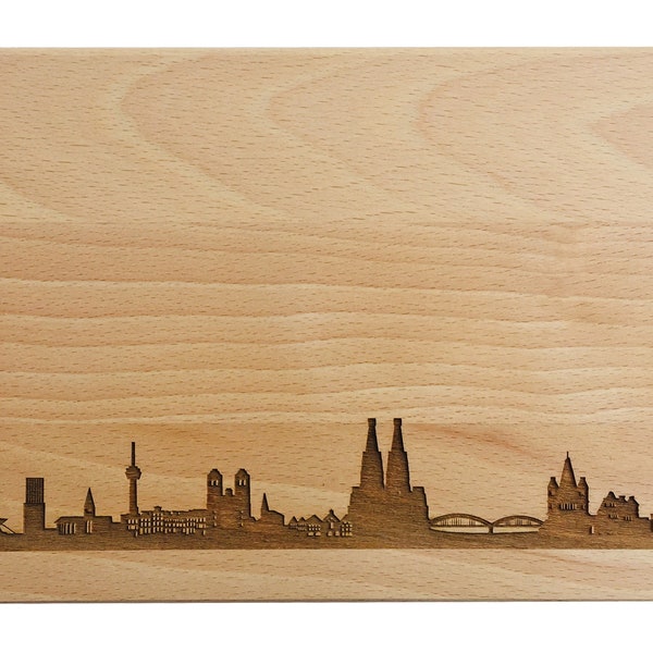 Brotzeitbrett Köln Skyline