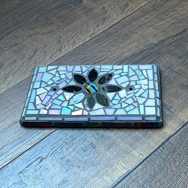 Mosaic Light Switch Blank Cover Etsy