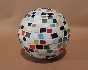 Mosaic sphere.