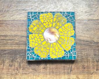 Mosaic flower picture
