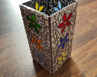 Mosaic Flower Vase