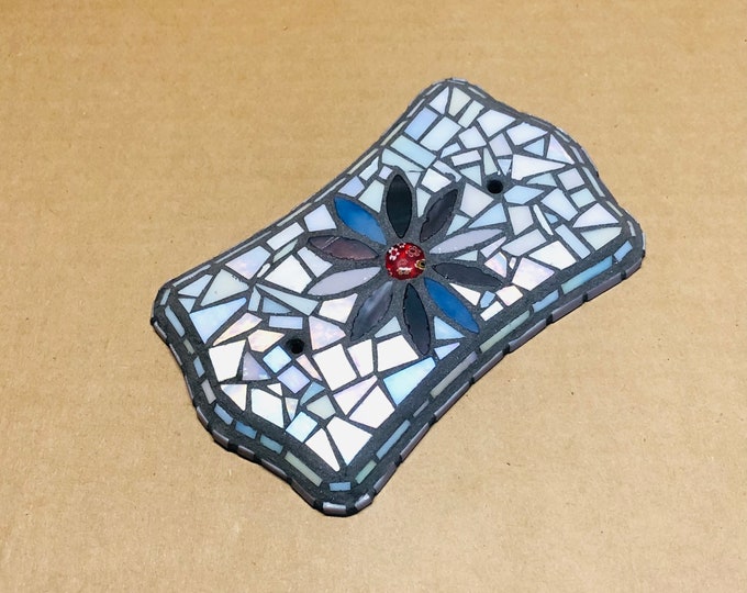 Mosaic Light Switch Blank Cover Etsy