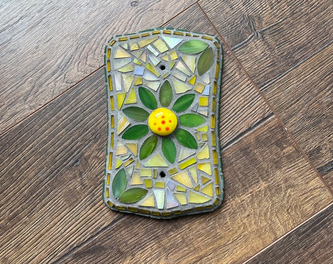 Mosaic Light Switch Blank Cover Etsy