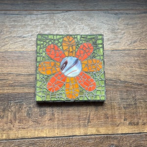 Mosaic flower picture