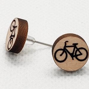 Fietsoorbellen - Fiets - Fietsen - Fietser - Hout - Cadeau voor dochter