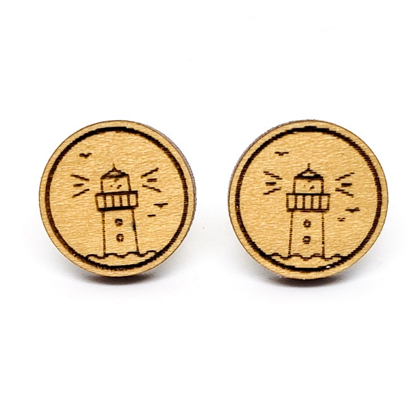 Lighthouse Earrings - Beacon - Navigation