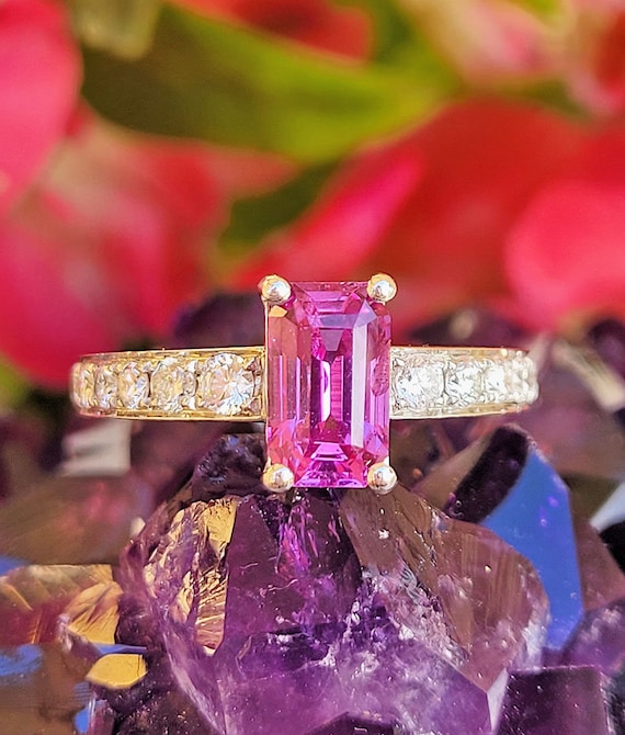 Burmese pink sapphire sale
