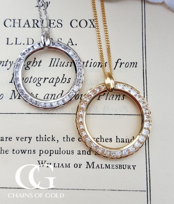 9ct Gold Circle of Love \u0026 Life Necklace 