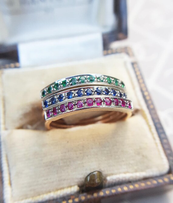 9ct rose gold eternity ring deals