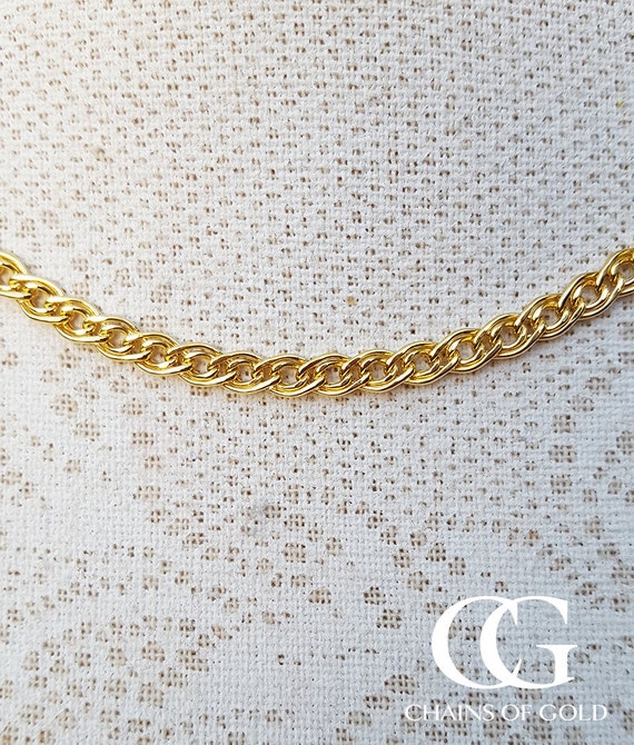 Men's Ladies Fine 9ct Yellow Gold 4.6mm 
