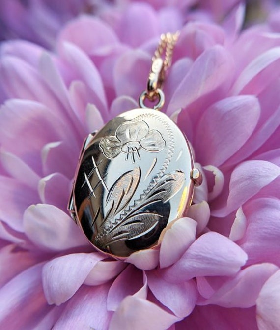 Locket necklace shop etsy