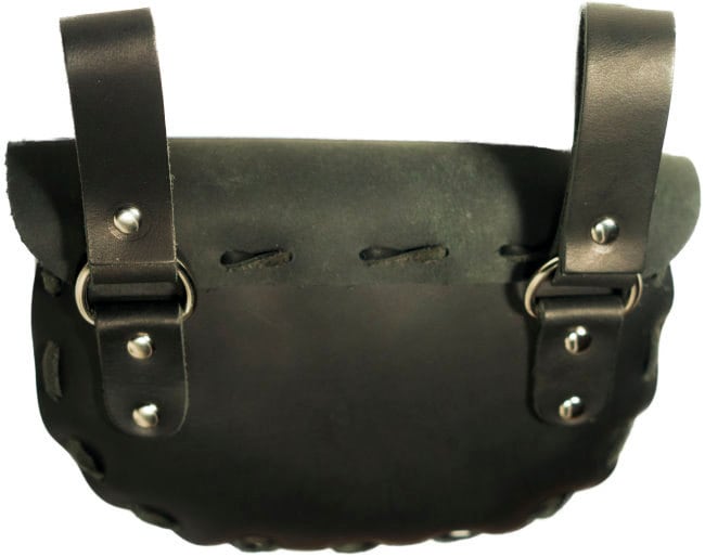 Medieval belt Laced Pouch(bag) LARP Leather Belt Viking SCA, renaissance