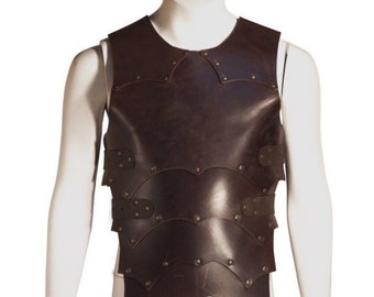 Leather Orc Armor for larping, reenactment, medieval, LARP, Viking