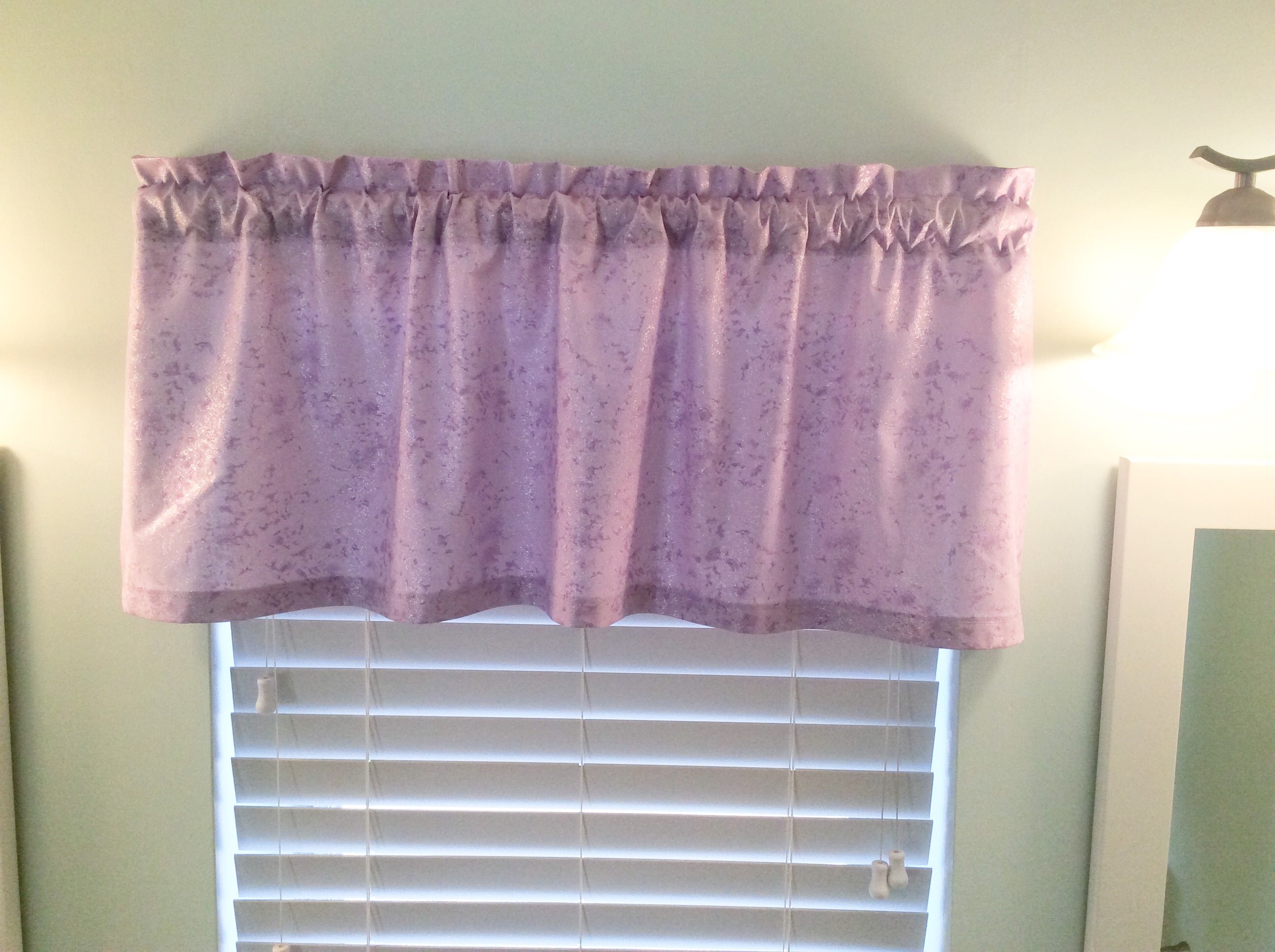 Purple Valance Etsy
