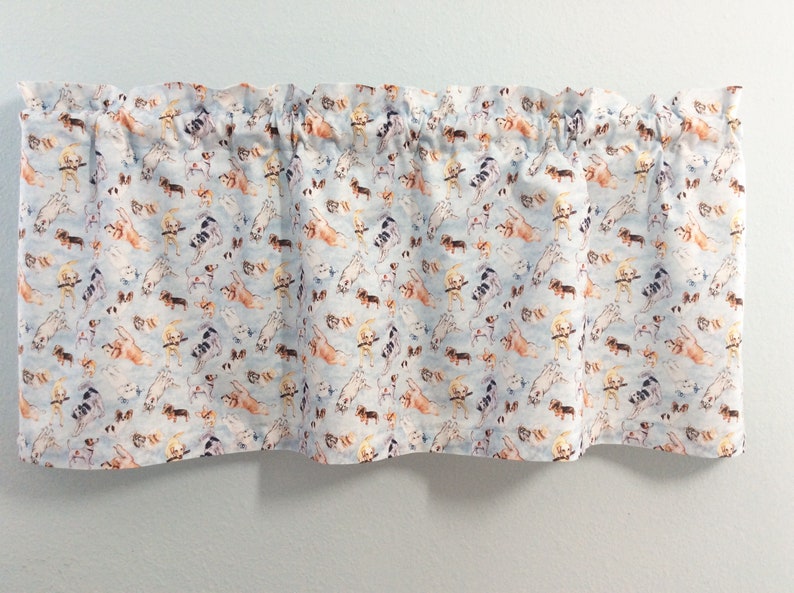 Dogs Theme Valance