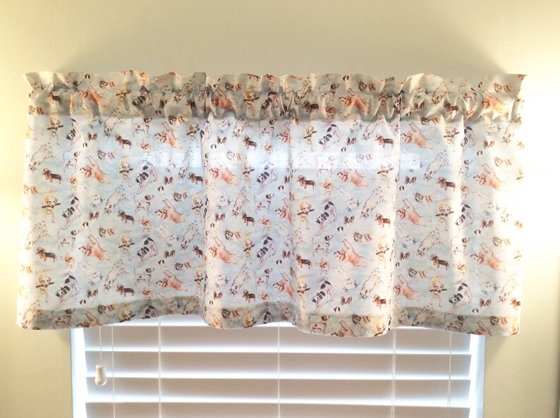 Dogs Theme Valance