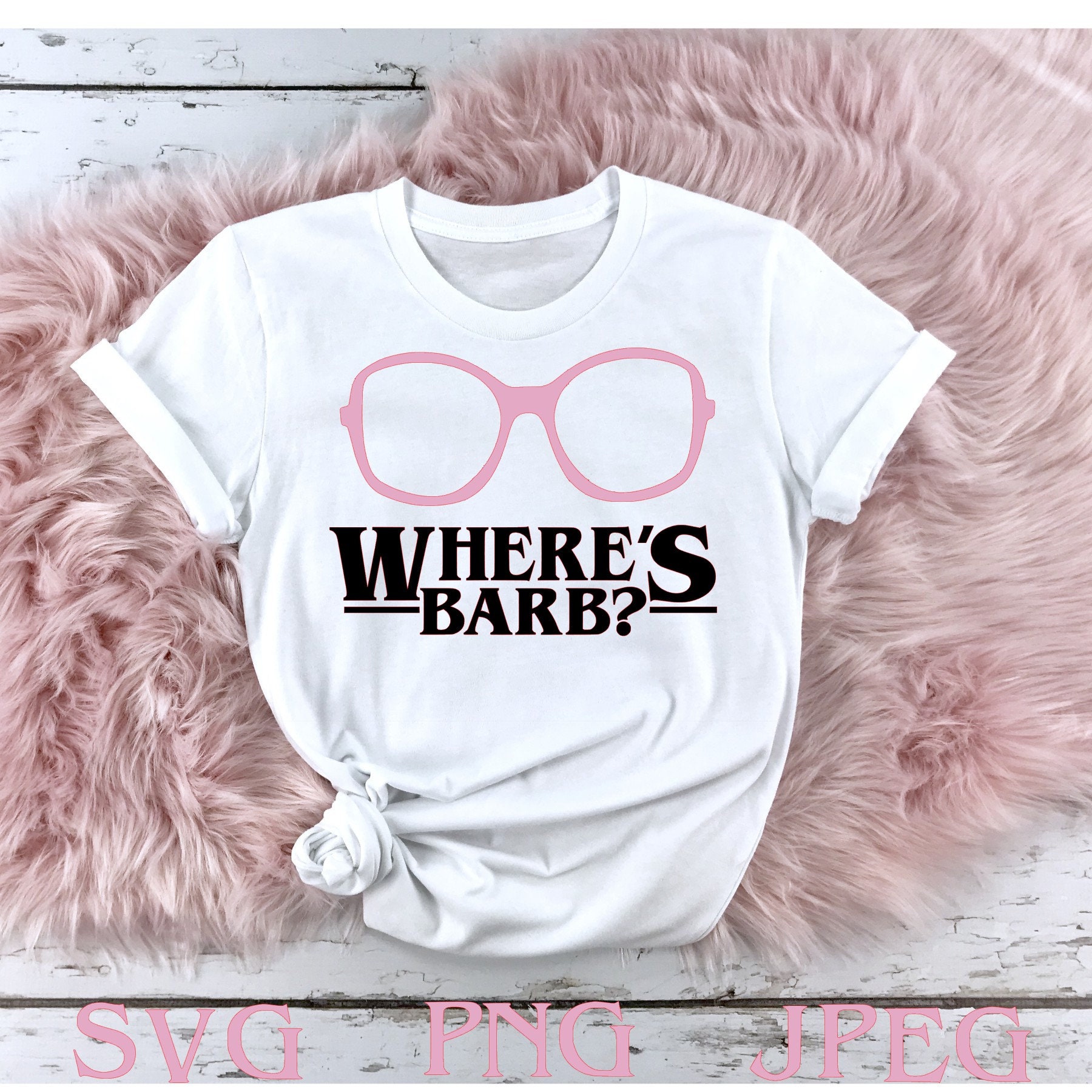 T-shirt Stranger Things "Barb Deserved Better" - Taille Unique Inspirée Série