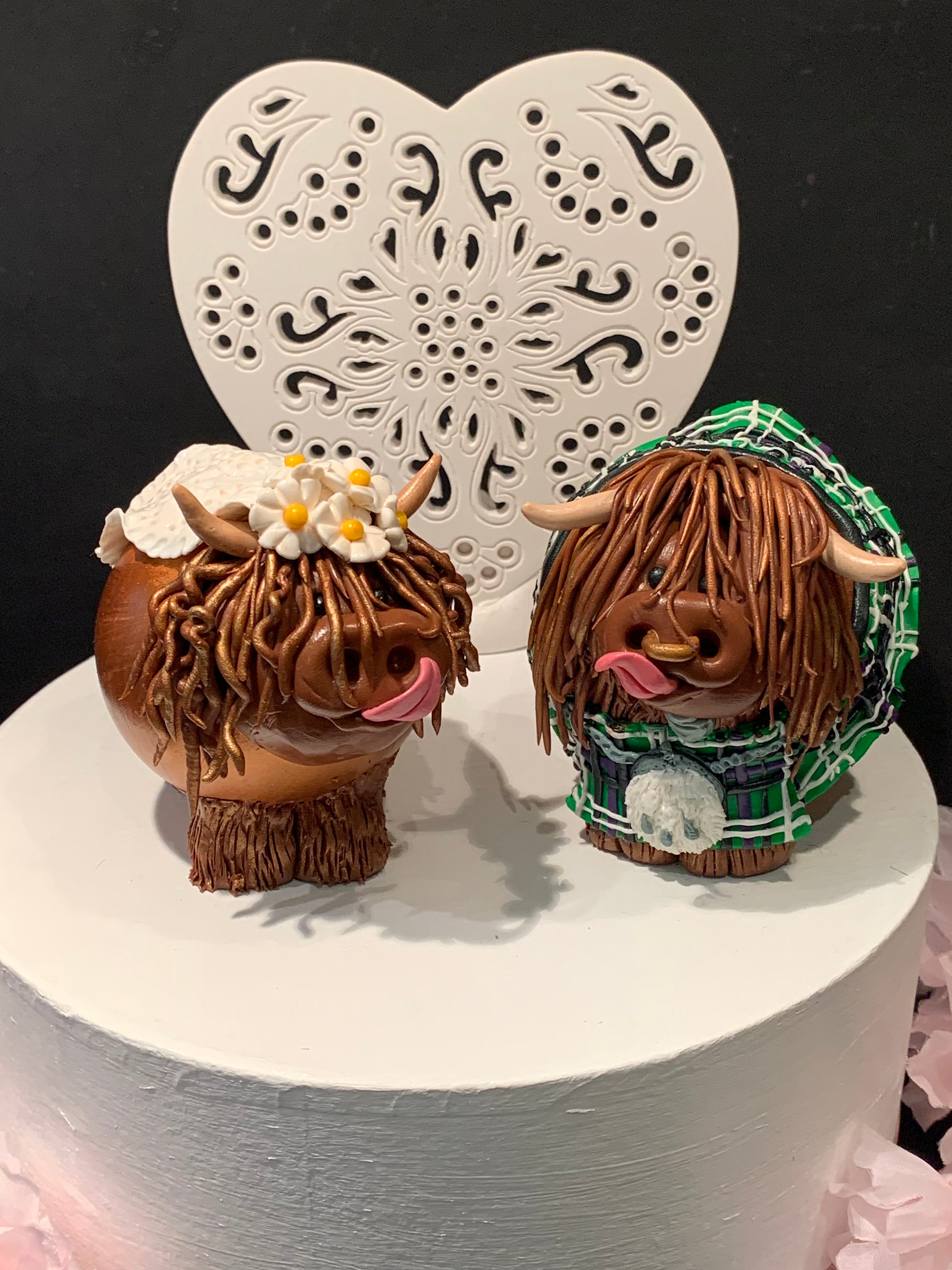 18+ Highland Cow Birthday Cake