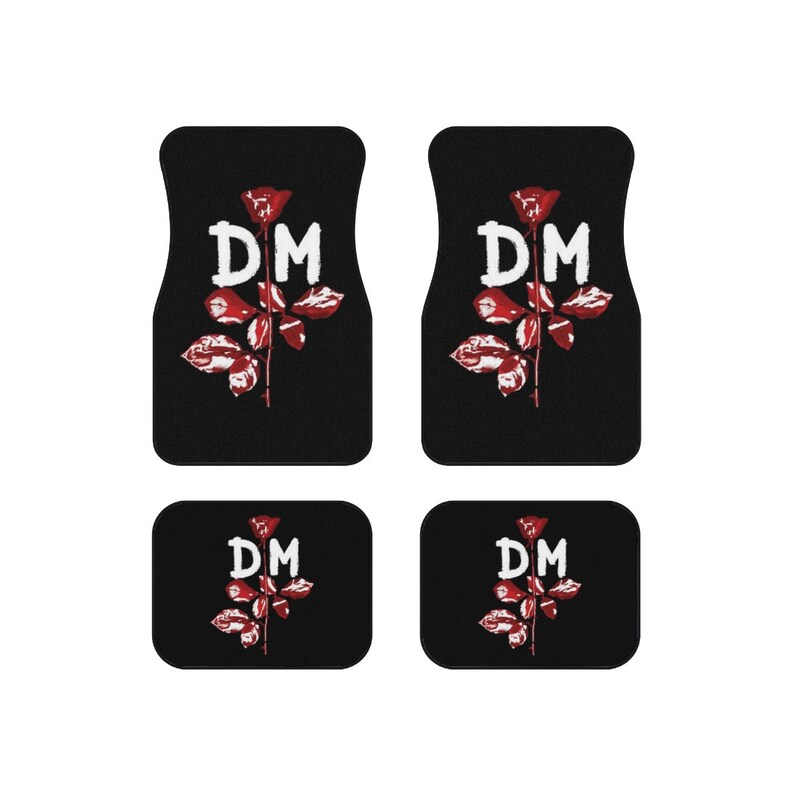 DM Rose shops Car Mats (Set of 4), 80s Classics
