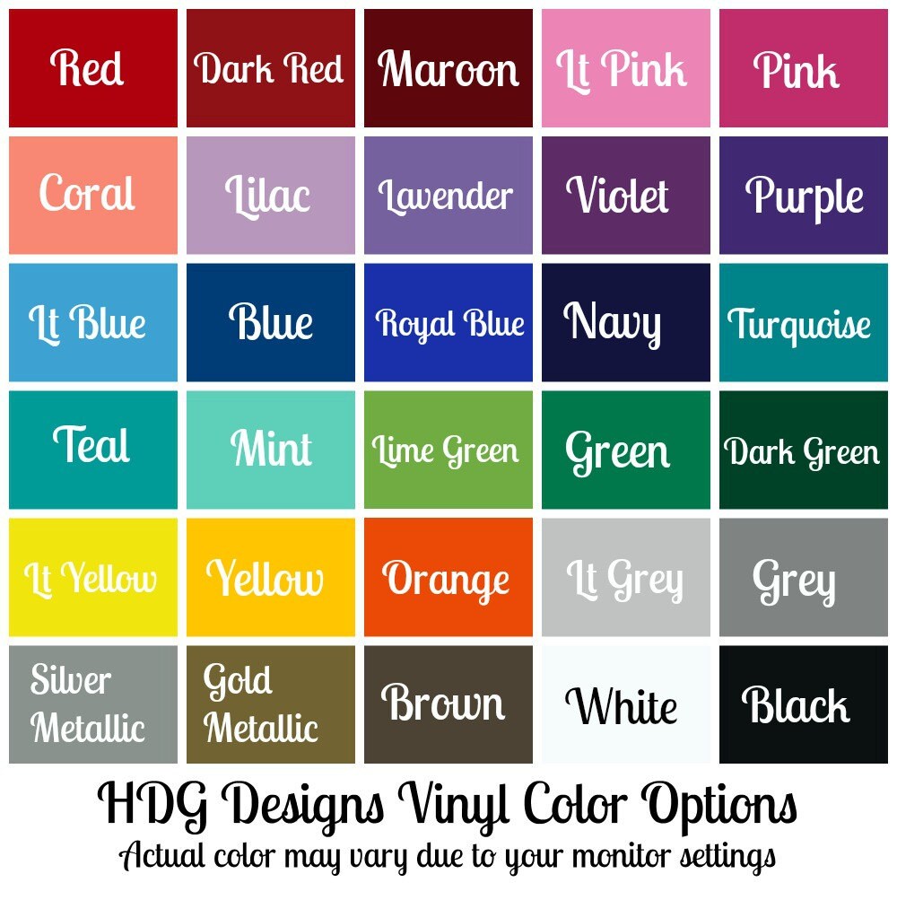 Two-color Shadow Monogram Vinyl Decal Sticker - Etsy