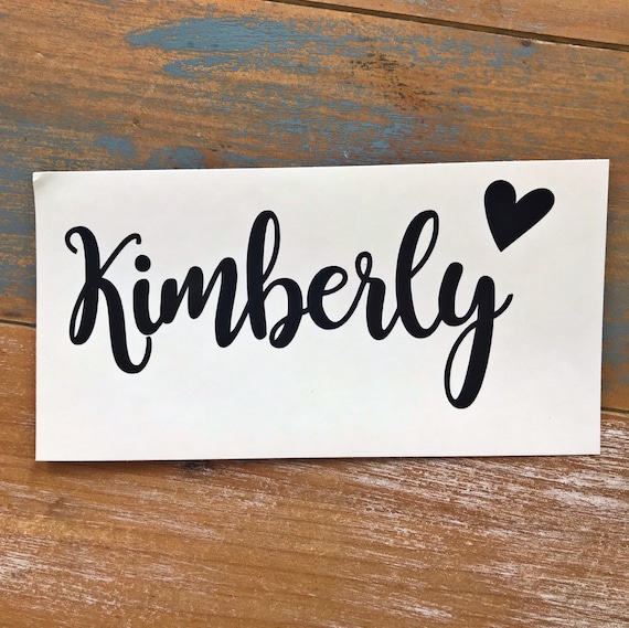Name Decal - Custom Vinyl Name decal - Personalized Name Decal - Name Sticker - Tumbler Name Sticker - Stanley Name decal - Car Decal