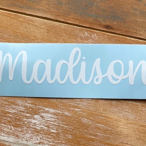 Name Decal - Name Sticker - Personalized Vinyl decal - Yeti decal - Car Decal - Laptop Sticker - Stanley Decal - Stanley decal