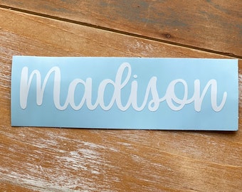 Name Decal - Name Sticker - Personalized Vinyl decal - Yeti decal - Car Decal - Laptop Sticker - Stanley Decal - Stanley decal