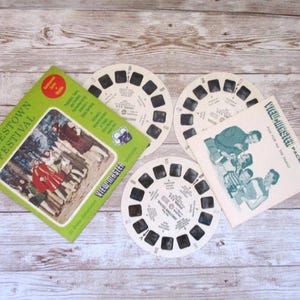 Vintage View Master carretes Jamestown Festival Virginia conjunto de tres carretes carretes 3D JanetJcrafts