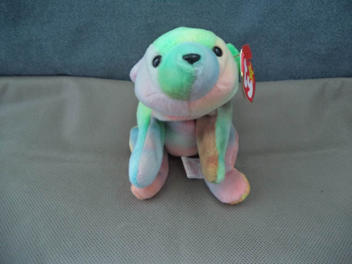 Vintage Ty Beanie Babies Sammy 1999 Rare Sammy P .E pallets Etsy