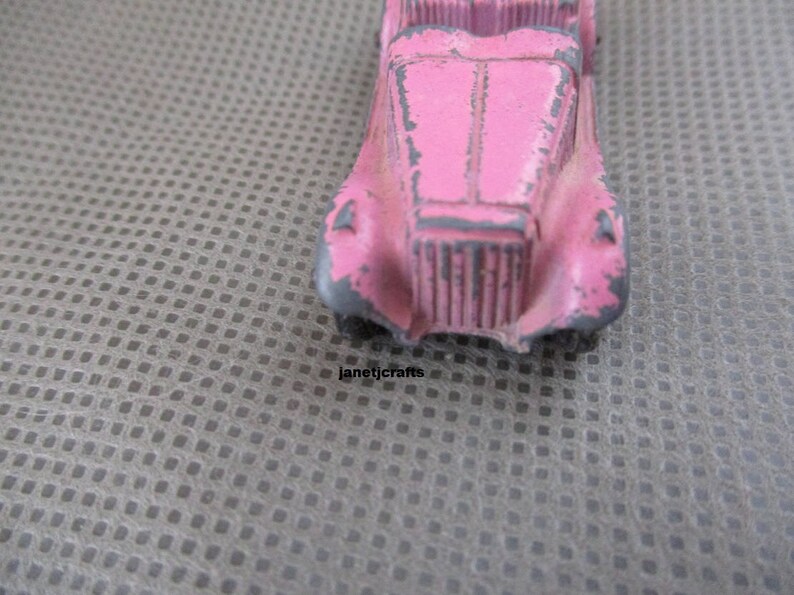 Toys from the 1960/'s 1960,s toy car Vintage toy Mercedes Pink toy cars Tootsie toy Die-cast toy car