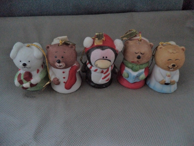 Made by Jasco L/'il Chimer/'s bells 1970/'s Christmas decor Christmas bells Vintage Christmas tree ornament