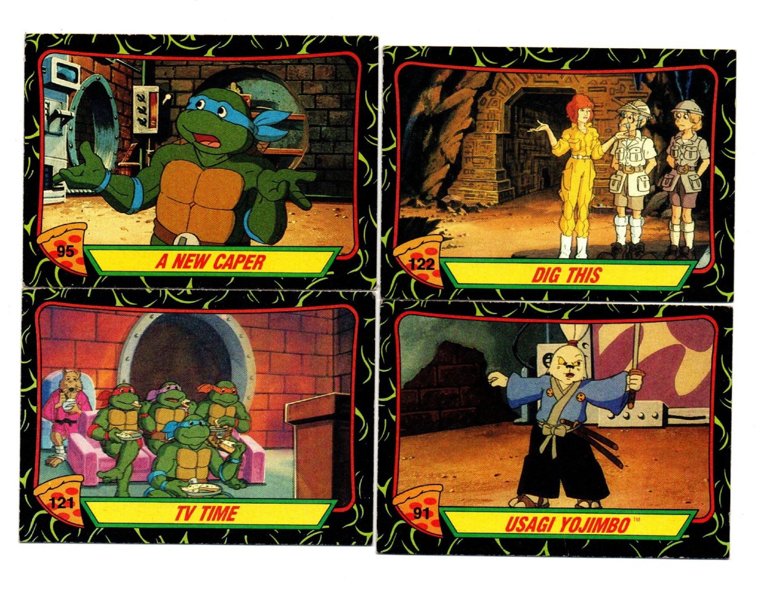 Vintage 1989 Topps Teenage Mutant Ninja Turtles Series 2 Vintage 1989 Topps Teenage Mutant Ninja Turtles Series 2