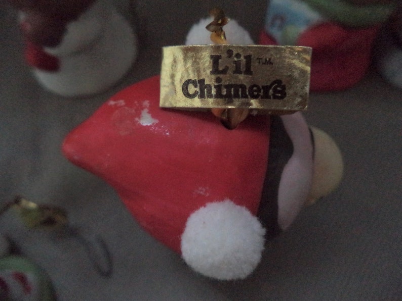 Made by Jasco L/'il Chimer/'s bells 1970/'s Christmas decor Christmas bells Vintage Christmas tree ornament