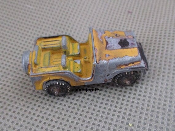 vintage toy jeep