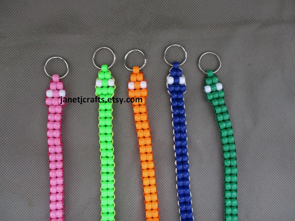 Beaded Snake key chain for women Purse Charm Beaded Etsy