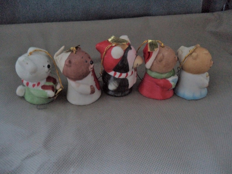Made by Jasco L/'il Chimer/'s bells 1970/'s Christmas decor Christmas bells Vintage Christmas tree ornament