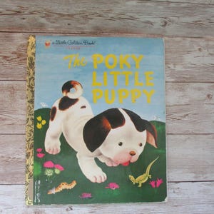 The Poky Little Puppy Little Golden Book 1970 - Etsy