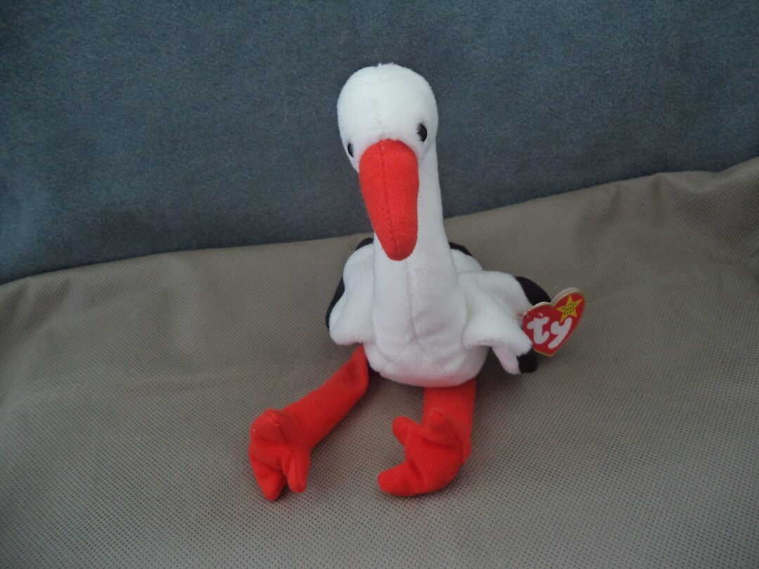 Vintage Ty Beanie Baby Stilts ,1998 Rare Beanie Babies ,P E Pellets