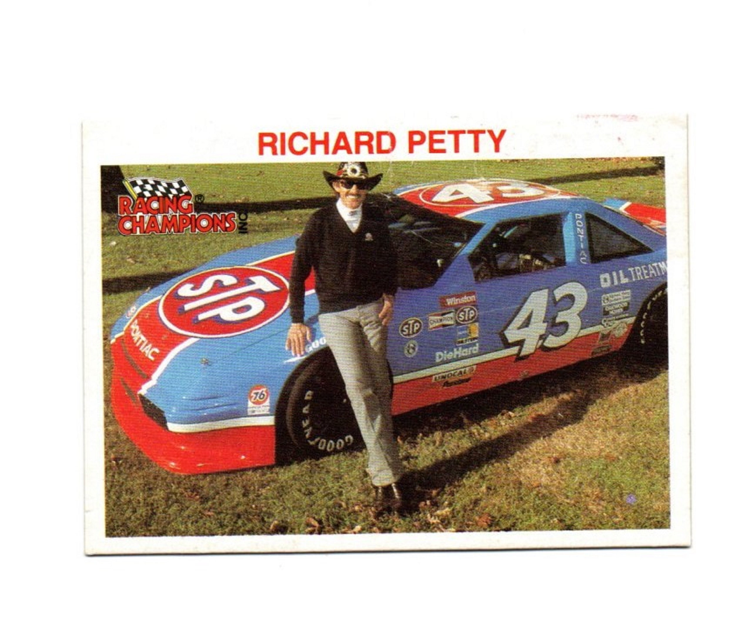 Vintage Racing Champions Trading Cards ,geoff Bodine # 01654