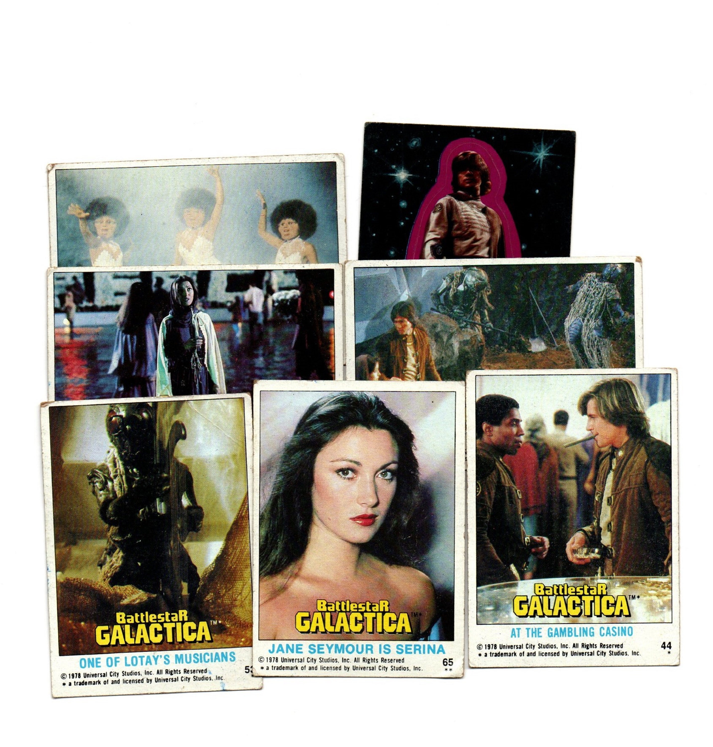 Vintage 1978 Battlestar Galactica , Starbuck (dirk Benedict