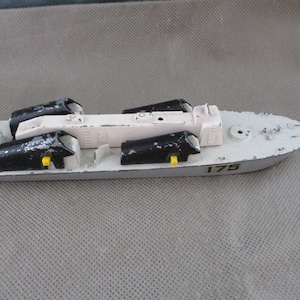 Vintage Dinky Toys , 1974 Missile boat , OSA2 , Vintage diecast missile launcher JanetJcrafts