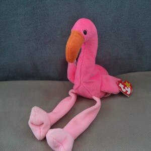 Stuffed Animals Plushies Toys Janetjcrafts P E Pellets Original Ty Beanie Babies Vintage Ty Beanie Babies 1995 Rare Pinky The Flamingo Anda Gov Ma