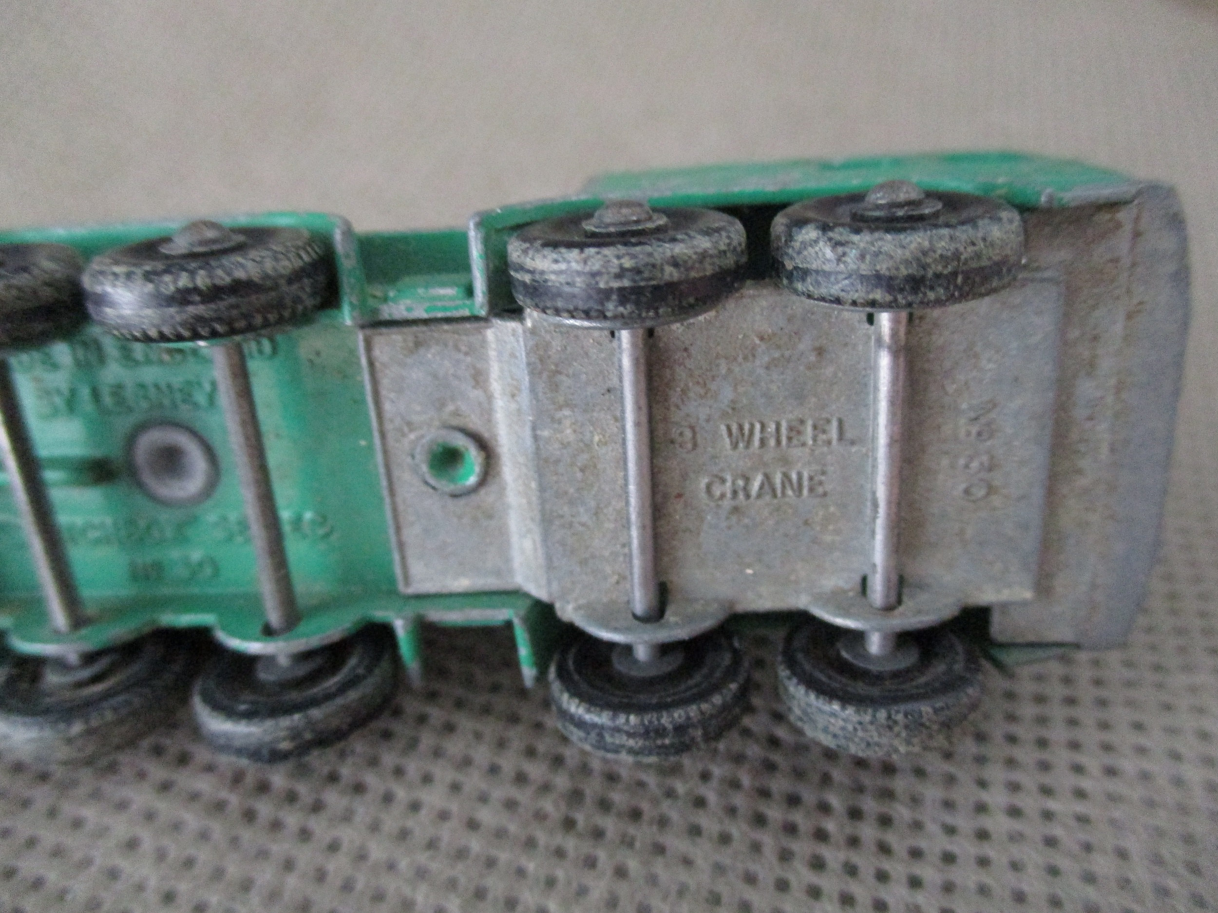 Matchbox Lesney Series A N°30 – 8 Wheels Crane, Très Bon état Avec Boîte D'origine